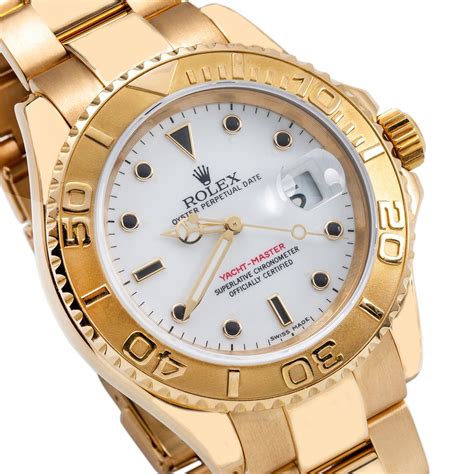 rolex yacht-master gold 40mm|rolex yacht master bezel.